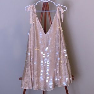 Free People Mini Dress (Sequins)